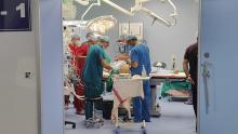 First ever kidney transplant operation in GB Hospital