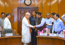  Signing of agreement between Govt of India, Govt of Tripura, National Liberation Front of Tripura (NLFT) & All Tripura Tiger Force (ATTF) in presence of Hon’ble Union Home & Cooperation Minister Amit Shah Ji.