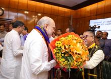  Signing of agreement between Govt of India, Govt of Tripura, National Liberation Front of Tripura (NLFT) & All Tripura Tiger Force (ATTF) in presence of Hon’ble Union Home & Cooperation Minister Amit Shah Ji.