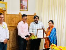 Felicitations of participants and officials for India Skill Competition-2024