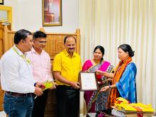 Felicitations of participants and officials for India Skill Competition-2024