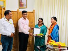 Felicitations of participants and officials for India Skill Competition-2024