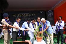 Under the visionary leadership of the Hon'ble Chief Minister, Prof.(Dr.) Manik Saha, Wi-Fi facility for 19 government colleges were launched by the Hon'ble Minister of IT, Finance, Planning & Coordination, Shri Pranajit Sinha Roy.