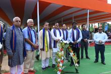 Under the visionary leadership of the Hon'ble Chief Minister, Prof.(Dr.) Manik Saha, Wi-Fi facility for 19 government colleges were launched by the Hon'ble Minister of IT, Finance, Planning & Coordination, Shri Pranajit Sinha Roy.