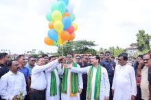 Inauguration of Synthetic Turf football ground by Hon’ble Chief Minister Prof. (Dr.) Manik Saha, Khowai District
